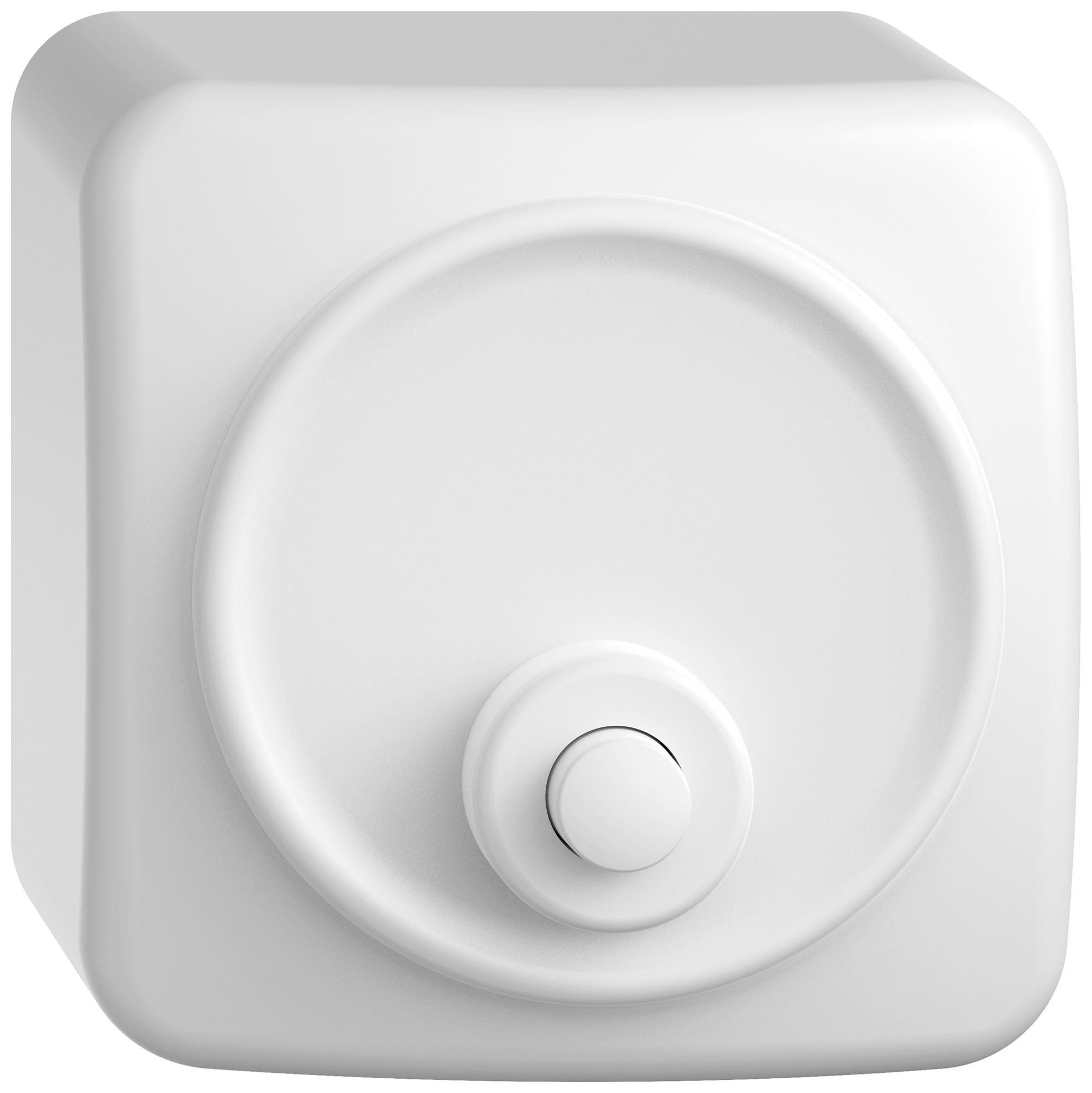 AP-Sonnerie-Drucktaster STANDARDdue SNAPFIX® 6A 250V ws