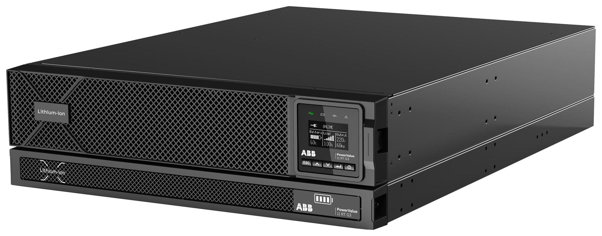 USV-Batterie-Modul ABB Ext batt mod 11RT G3 LIB 2-3 kVA 3000VA