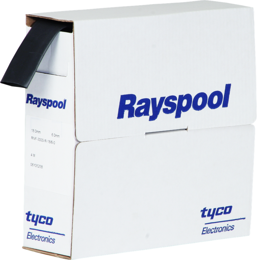 Guaina retrattile RNF3000-R-18/6 nero