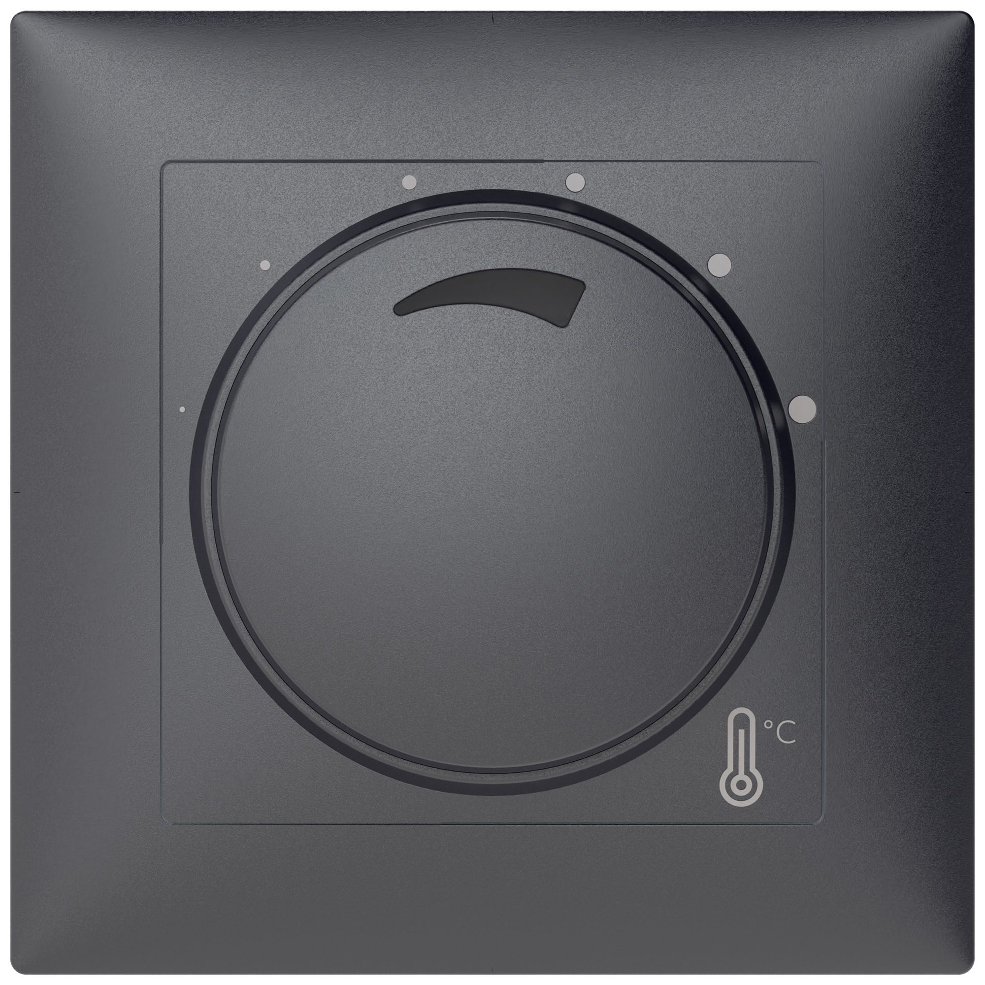 UP-Raumthermostat ABB SIDUS B heizen NO/NC 230VAC/10A 5…30°C an