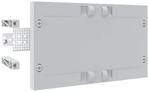 Modulbausatz SE Prisma XS, für Mediageräte, 1 Feld, 1 Reihe, 250×150mm