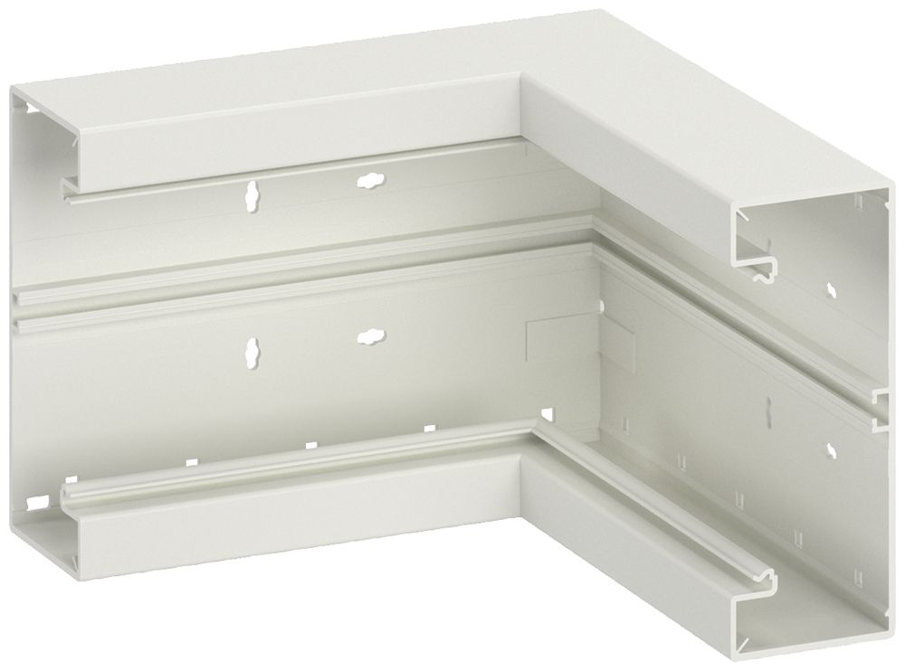 Angle intèrieur tehalit BR 68×170mm couvercle 120mm blanc trafic