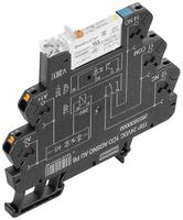 Relais WM TRP 1CO AgSnO2+Au 19.2…28.8VDC 6A/250VAC Prüftaste push-in