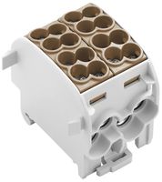 Verteilerblock WM WPD 201 1P 152A 4×Eing 4×Ausg 1.5…16mm² 1.5…25mm²