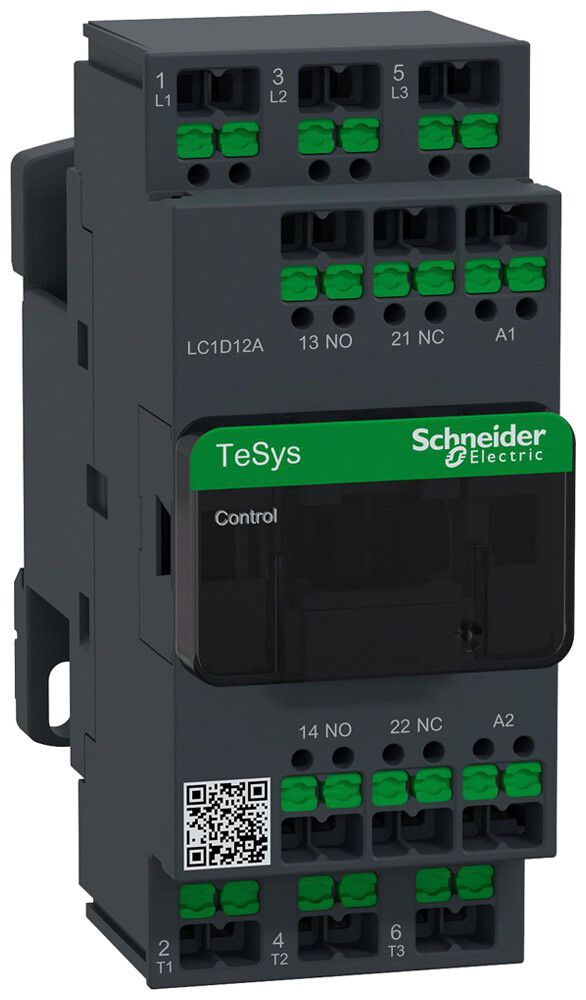 Leistungsschütz TeSys DECA 100VAC 3NO 25A 12A 440V 1NO 1NC