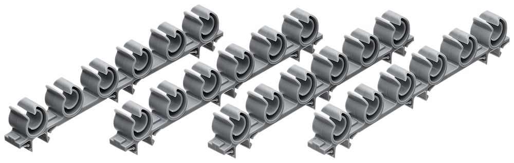 Guide-câbles R&M 6-fois, pour panneau de distribution HD ELISO, 4 pièces