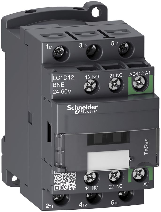 Schütz Schneider Electric TeSys D 3L AC3 440V 12A 24…60VAC/DC