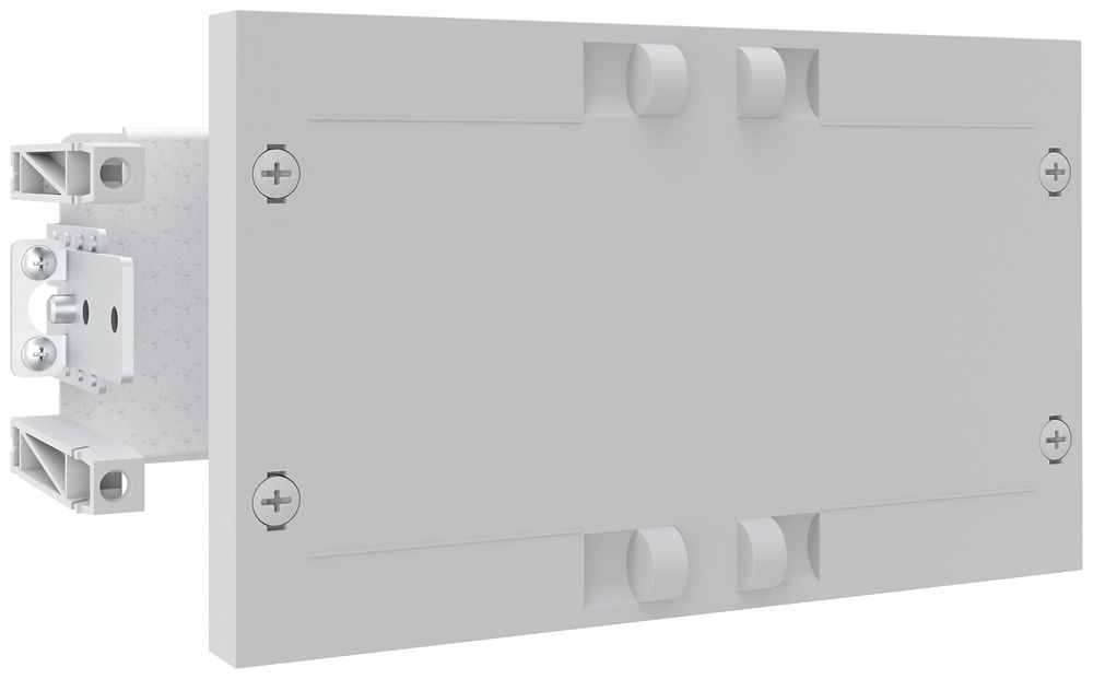 Kit modulaire SE Prisma XS, a.plaque de montage, 1 part, 1 rangée, 250×150mm
