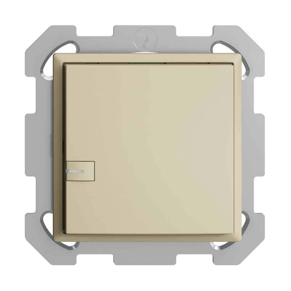 UP-KNX-Taster RGB EDUE, 250mW, m.RGB-LED, 1×Taste, 1×Tastenb., van