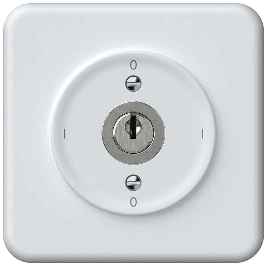 Interrupteur à clé ENC origin interrupteur 0/3L 16A 250V 0-I-0-I 92×92mm blanc