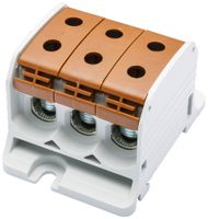 Verteilerblock Bals RKA 50 1P 150A 3×Eingang 3×Ausgang 4…50mm² braun