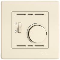 Termostato ambiente INC EDIZIO.liv SNAPFIX® inter.risca./refrig.230VAC 50Hz cr