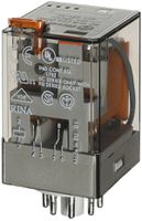 Industrierelais Finder 60.12.8.006.0040, 2W 10A/6VAC AgNi 8L