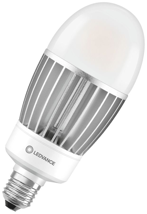 Lampe LED LEDVANCE HQL LED P E27 41W 5400lm 2700K Ø80×195mm mat