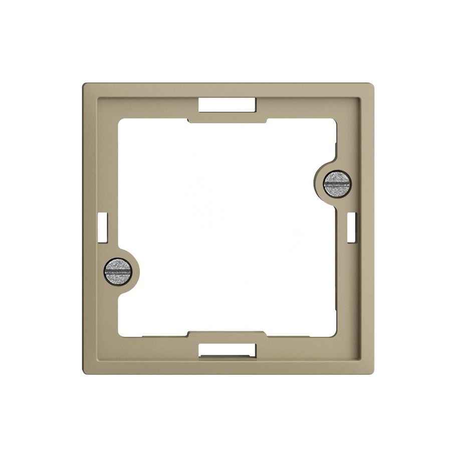 Placca frontale EDIZIOdue sand per lampada spia piatta