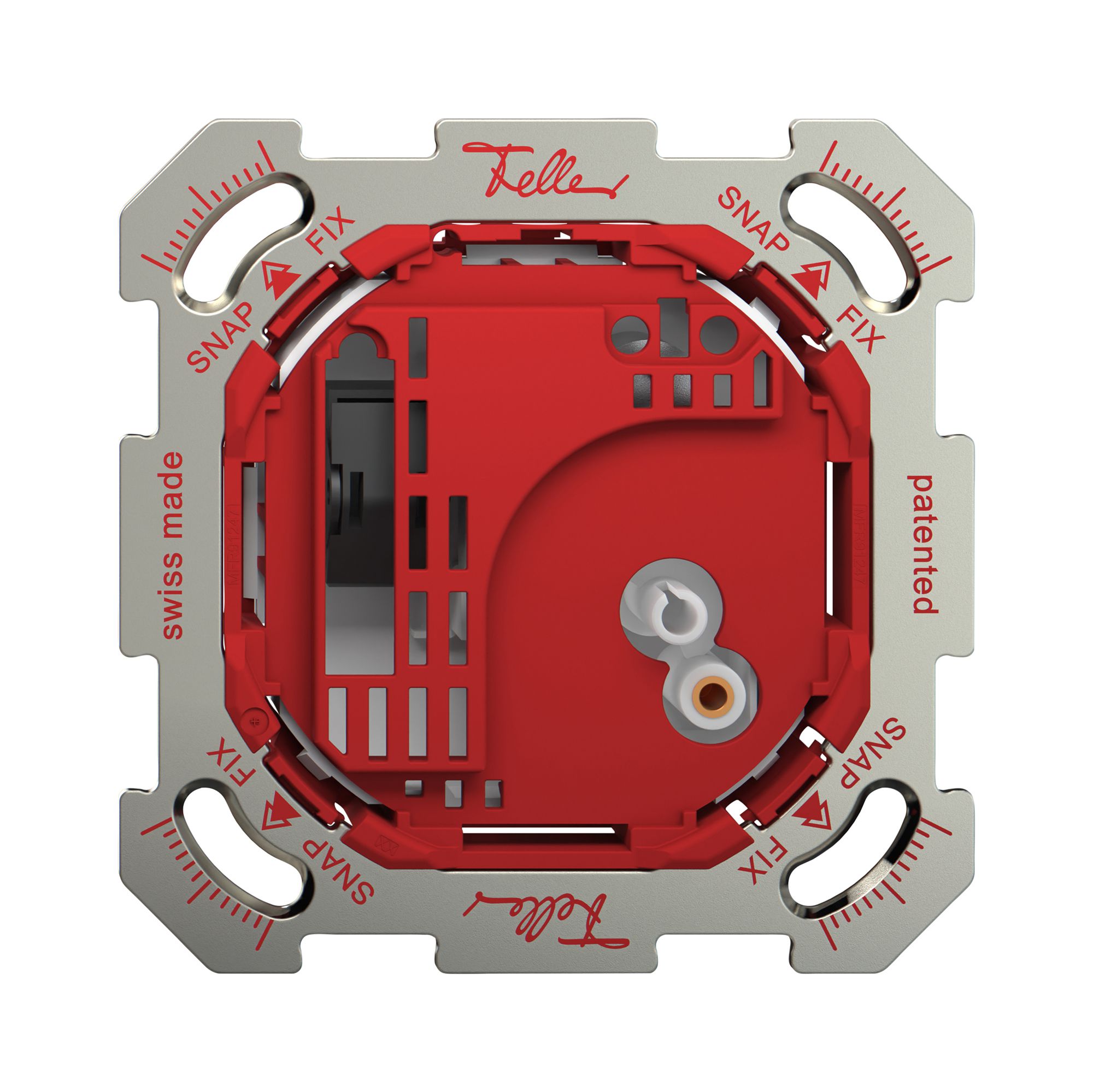 Termostato ambiente INC Feller SNAPFIX® inter.risca./refrig.230VAC 50Hz