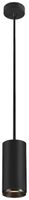 Lampada sospesa LED SLV NUMINOS L DALI 28W 2475lm 2700K 60° Ø100×213mm nero