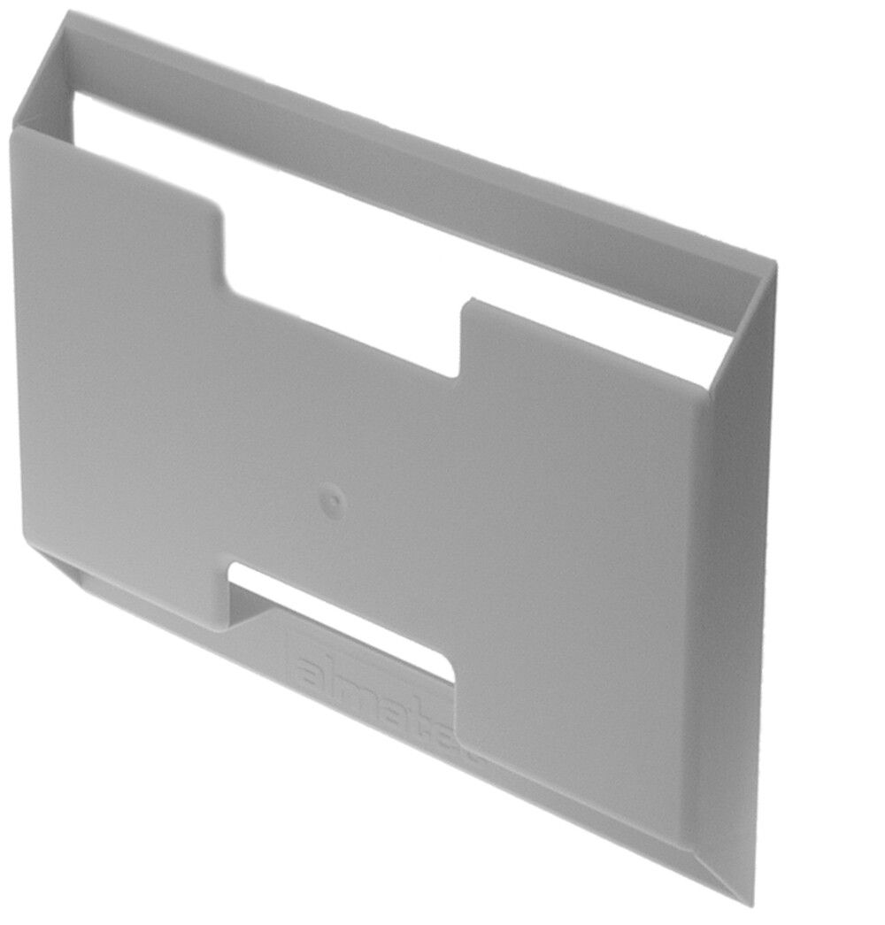 Dokumentenhalter Almatec 170×235×25mm Kunststoff grau