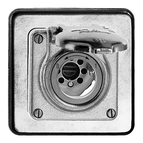 Contact pivot. ENC mouil 0<->1 Al, pour serr. de sûr, sans cyl.