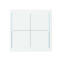 Tasterabdeckung ABB SIDUS touch 4-fach weiss