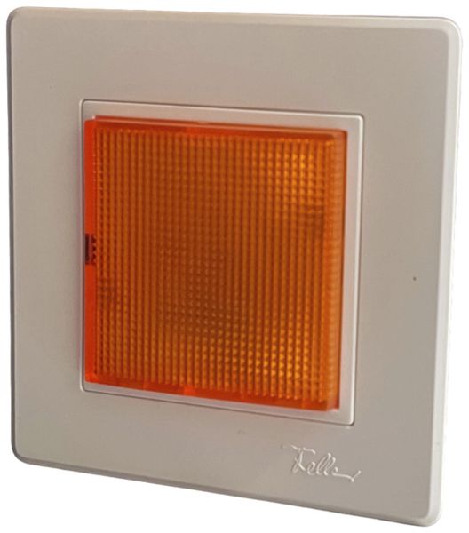 Lampada flash INC Hugentobler 016LU 230V AC IP21 Xe 5J giallo