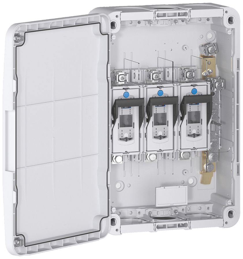 Coffret d’abonnés Hager HAK triphasé 428×650×187mm 250A M12