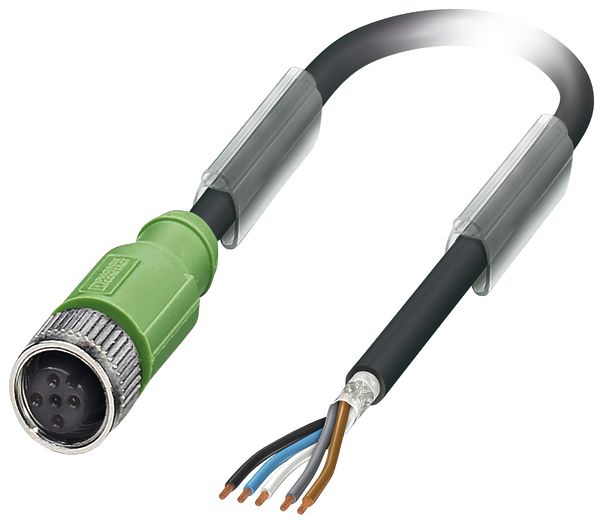 Câble de connexion Phoenix Contact SAC-5P-10.0-PUR/M12FS SH