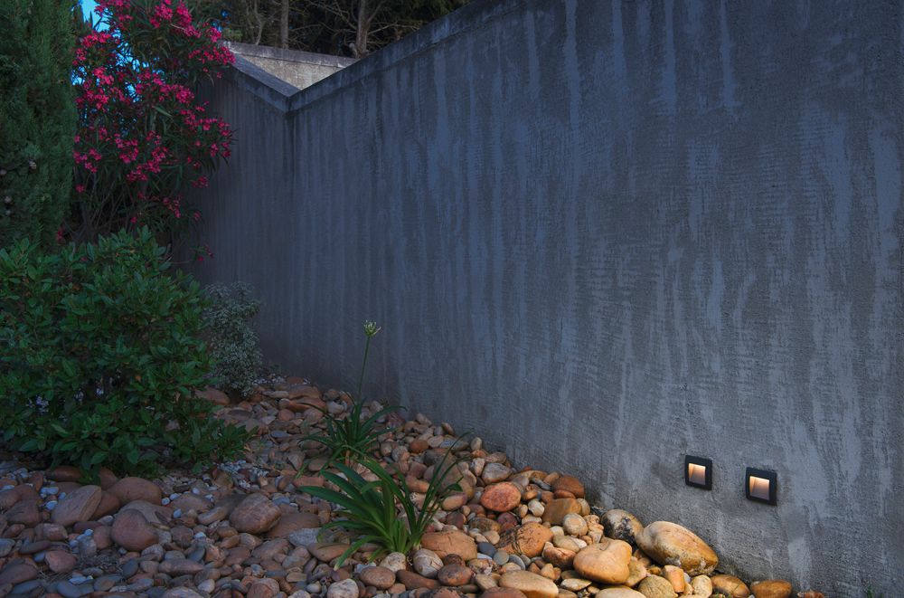 EB-LED-Wandleuchte SLV DOWNUNDER OUT S, 0.96W 25lm 3000K IP55 anthrazit