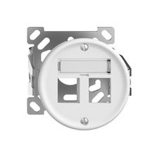 AP-Montageset Sdue QX.CO.54, Geradeauslass 2×RJ45 freenet weiss