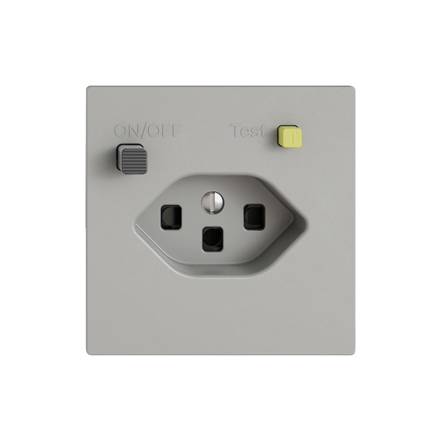 Presa FI EDIZIO.liv  1×T23 con shutter grc