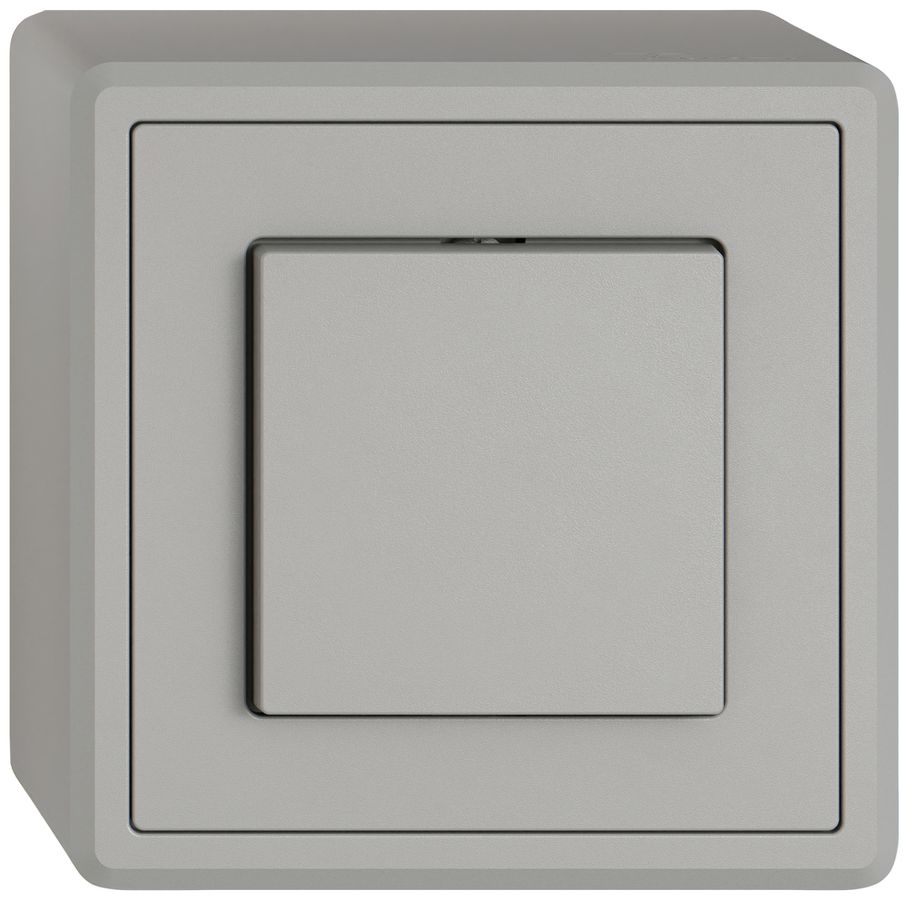 Interruttore a pulsante AP EDIZIO.liv SNAPFIX® permutatore 6/1L grc