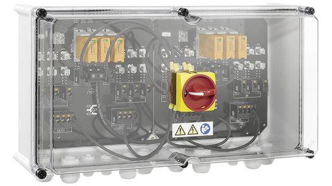 Scatole di raccordo per generatori