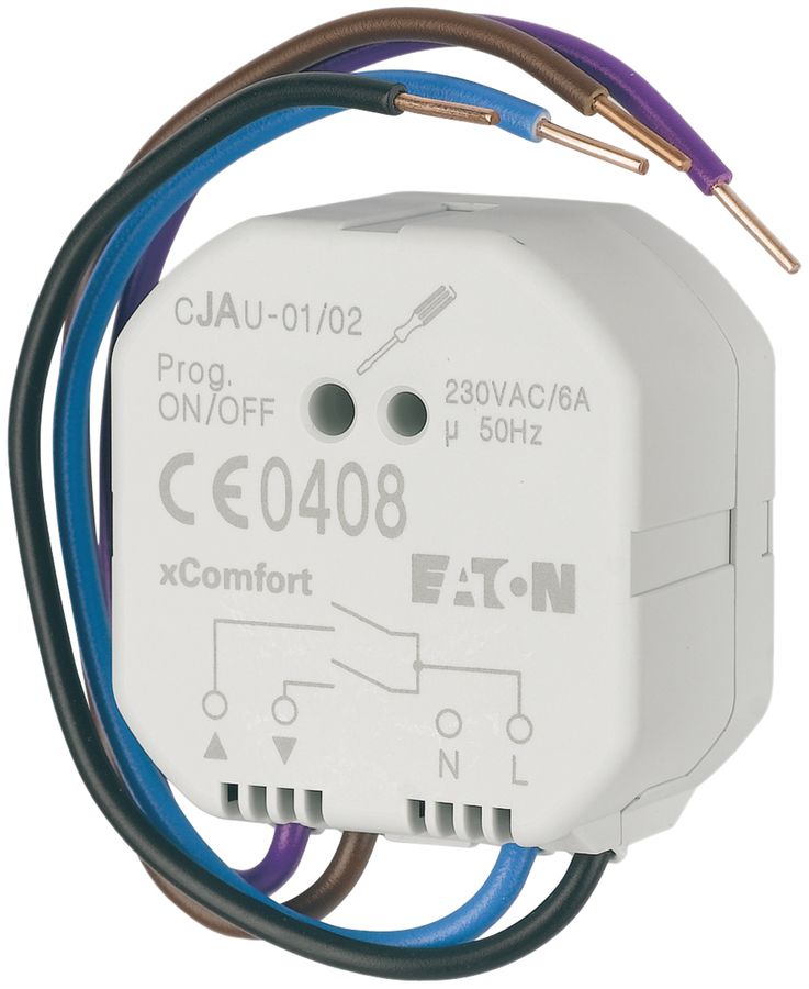 UP-Jalousieaktor RF Xco.weiss