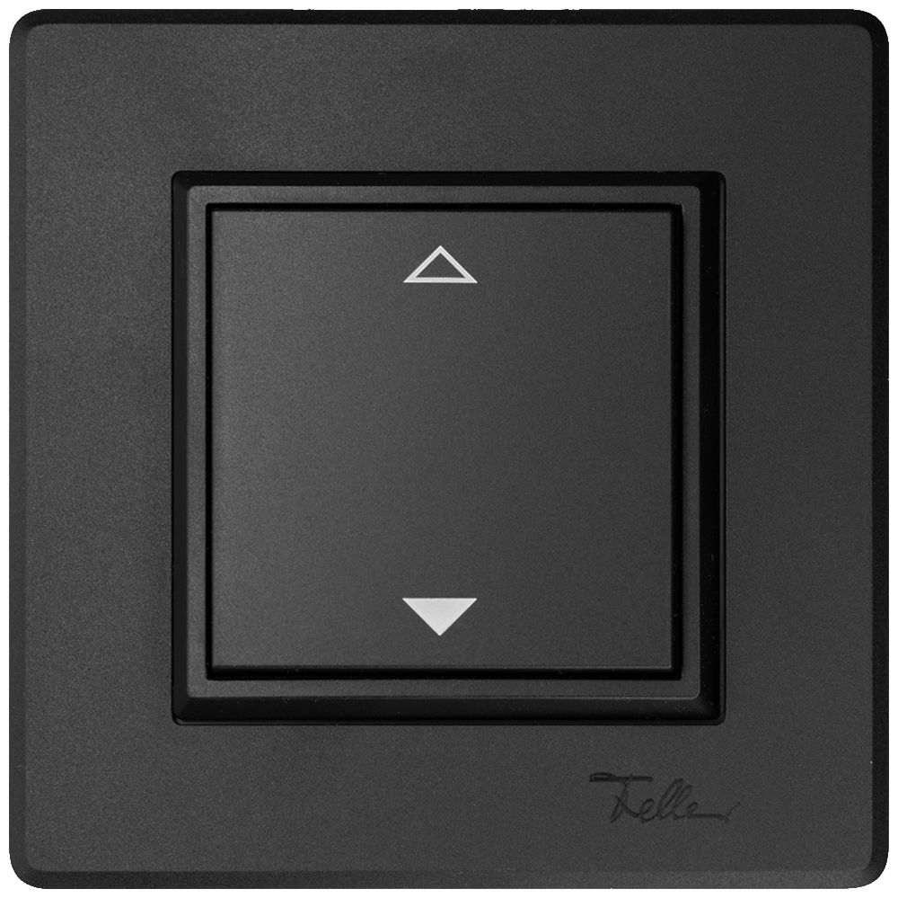 Poussoir RF AP ALADIN EnOcean EDIZIO.liv 2C/1T V/Λ sans piles noir