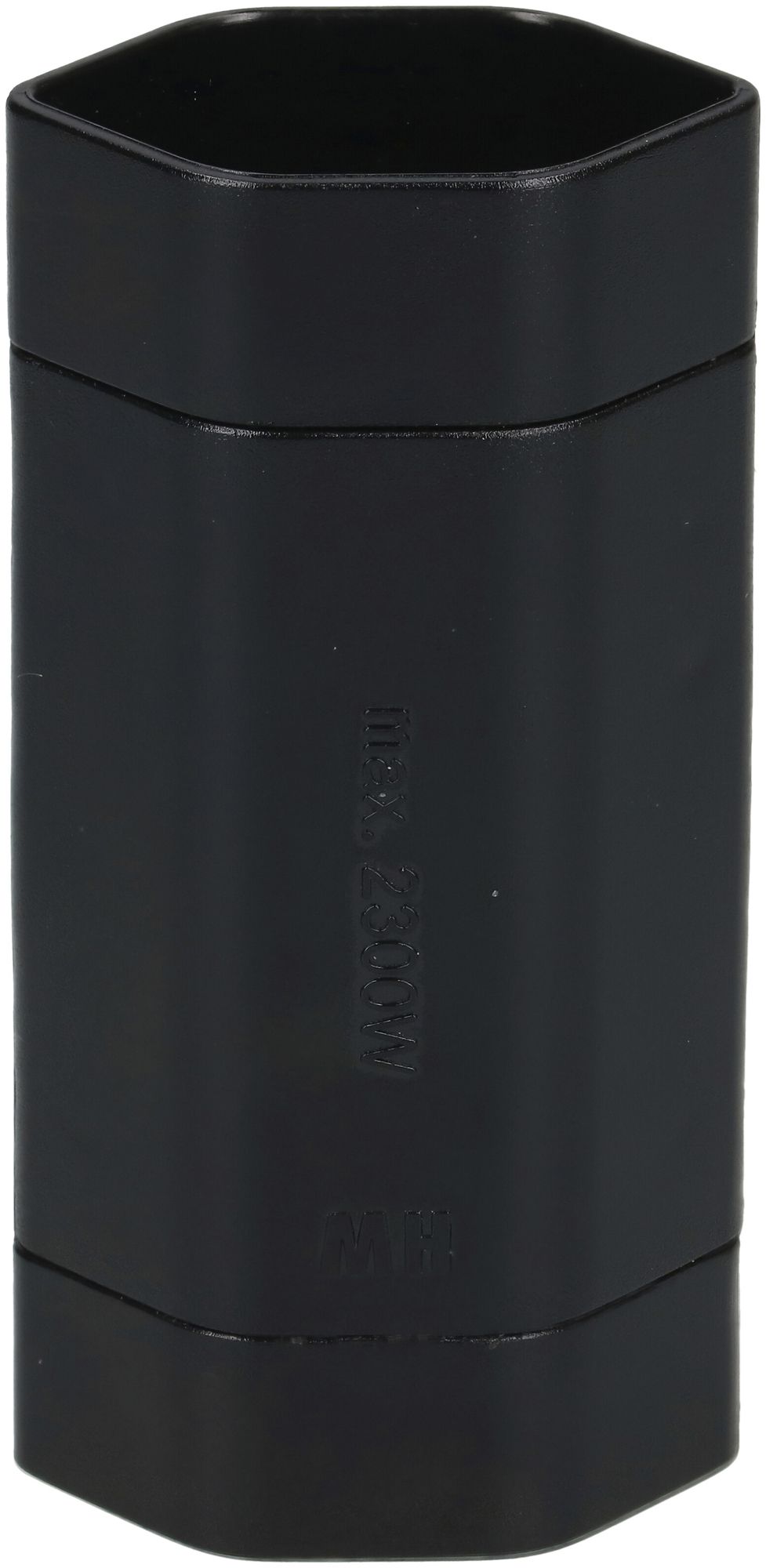 Abzweigstecker MAX HAURI 2×T13 10A 250V T-Form schwarz