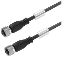 Sensor/Aktor-Kabel WM SAIL M12/M12 4L 2m Buchse/Buchse gerade schwarz