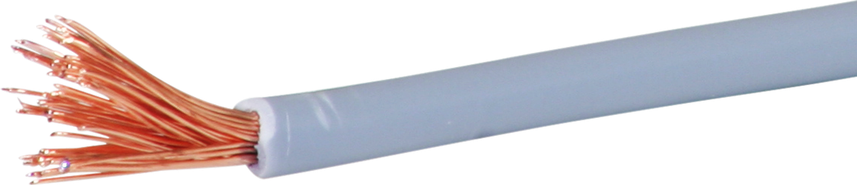 T-Litze 4mm² grau Eca, Spule à 100m