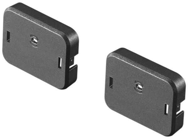 Abdeckung Rittal DK 7955.015 für Steckdosen C19 (PDU) schwarz 10Stk