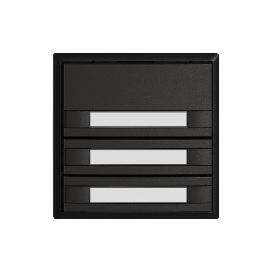 Universaltaster EDIZIO.liv UNI SNAPFIX® 12…48V o.LED 6× 1-Tbed.Pap.sz