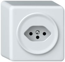 AP-Steckdose origin 1×Typ 13 10A 230V 88×88×54mm weiss