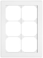 En-tête ENC EDIZIO.liv SNAPFIX® 3×2 pour combinaisons au choix blanc