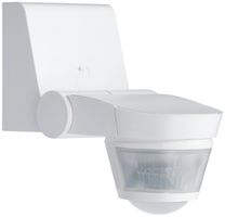 Détecteur de mouvement AP Hager 220/360° confort fermeture 230V au mur blanc