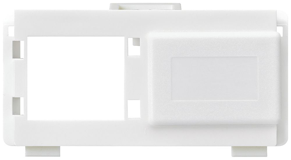 Module multimédia kallysto M3 CUC vide pour 2 RJ45 R&M blanc