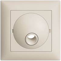 UP-Frontset, EDIZIOdue crema 88×88mm für Anschlussdose