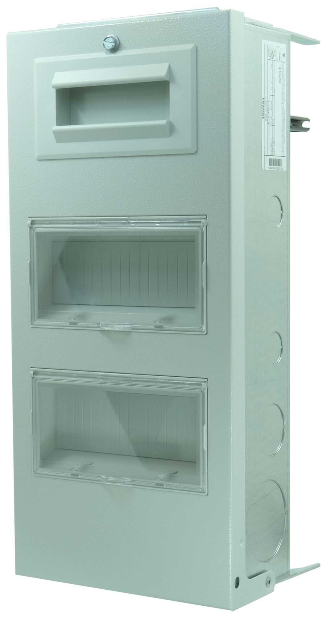 Boîte de sortie Siemens SIVACON 125A gris IP54 440×205×160mm