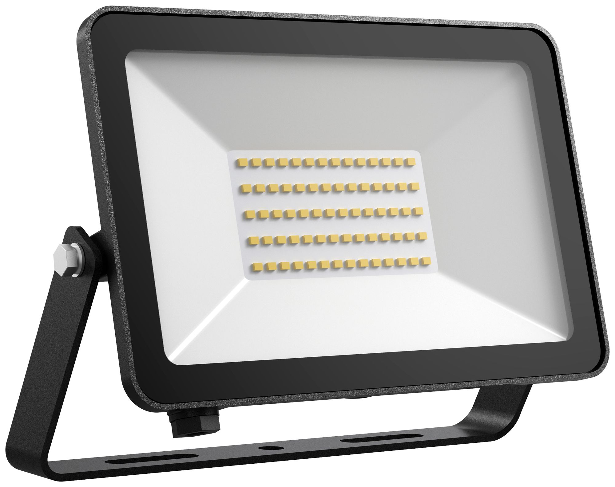 Projecteur LED DOTLUX FLOORslim 50W 5650lm 3000K 120° noir