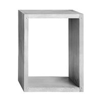 AP-Holzrahmen für FLF 1×2 Hartholz lackiert