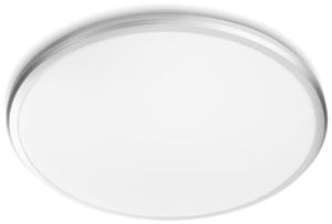 LED-Decken-/Wandleuchte TWIRLY 17W, 2700K, 1700lm, grau