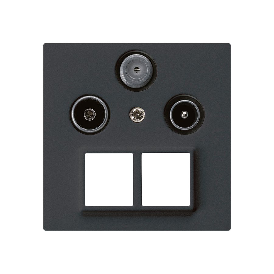 UP-Antennendose R/TV/SAT HMS kallysto A schwarz