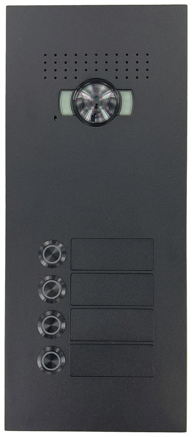 Poste vidéo externe ENC Legrand SFERA LUNA 4 poussoirs 335×143mm 2 fils no